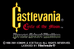 恶魔城-月之轮回 Castlevania - Circle of the Moon(US)(Konami)(64Mb)